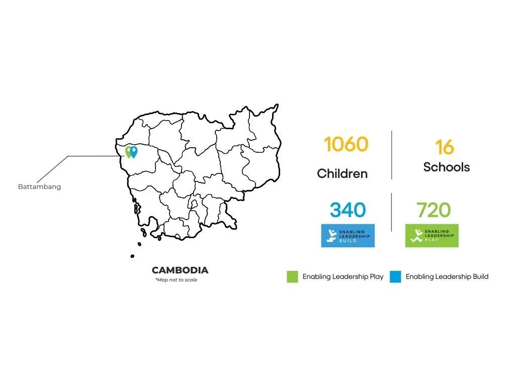 Cambodia outreach map