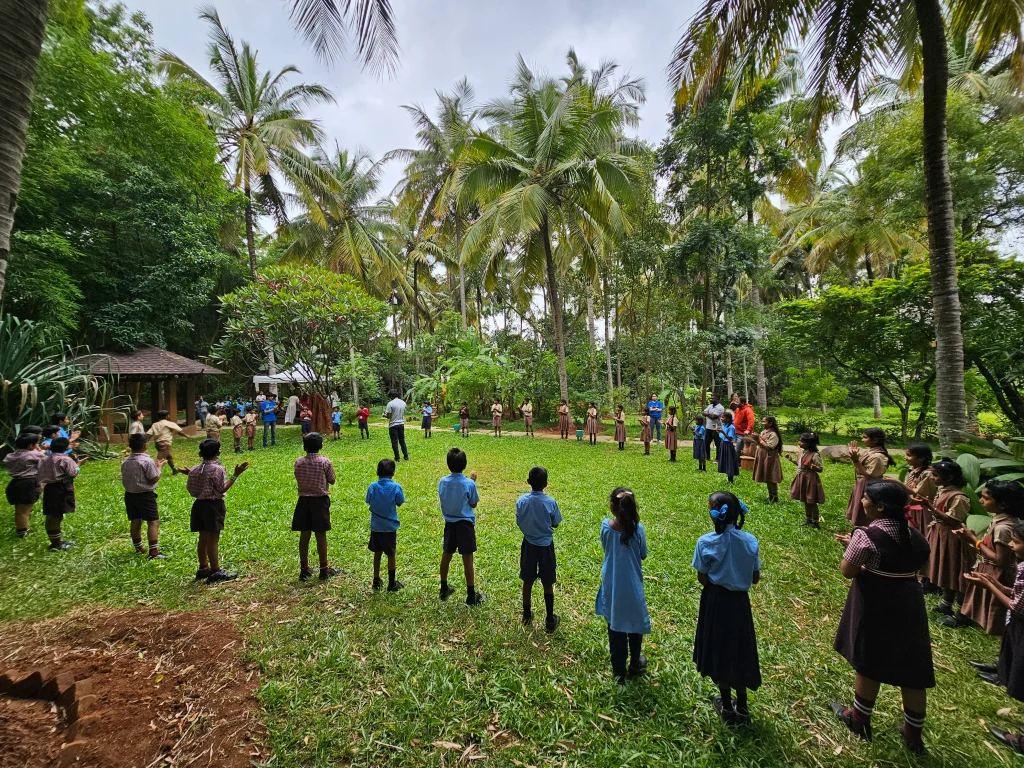 A picture of children during one of our program session