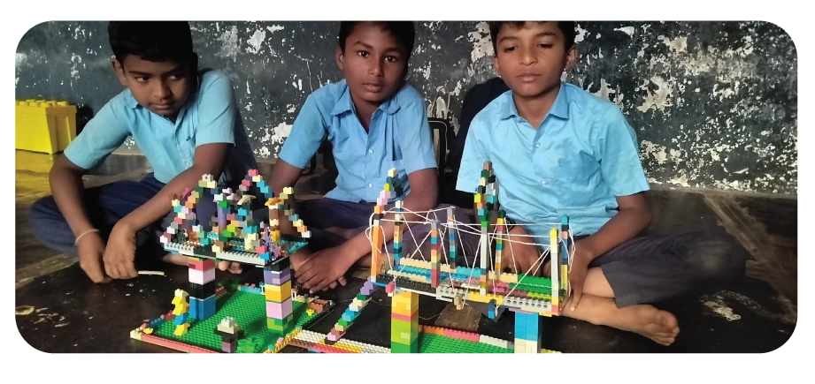 “Young learners developing communication and teamwork skills in the Bridge Builders program.”