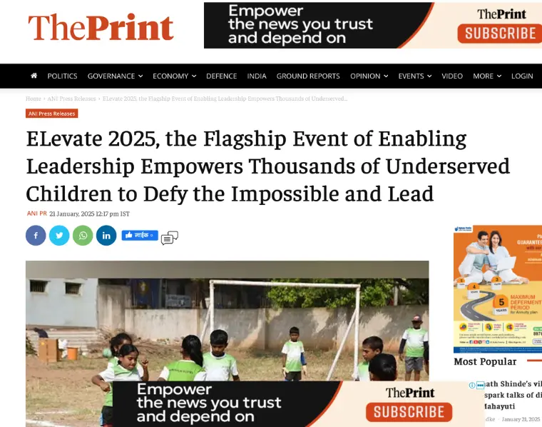 hePrint’s press coverage of the Elevate 2025