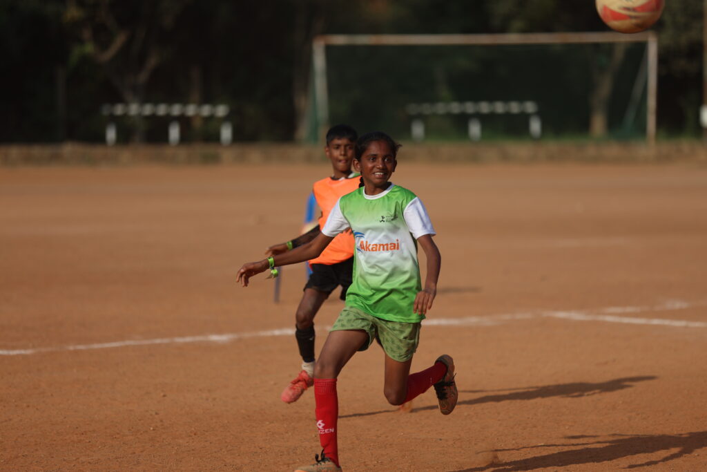 Football teams helping students develop leadership and responsibility through structured play